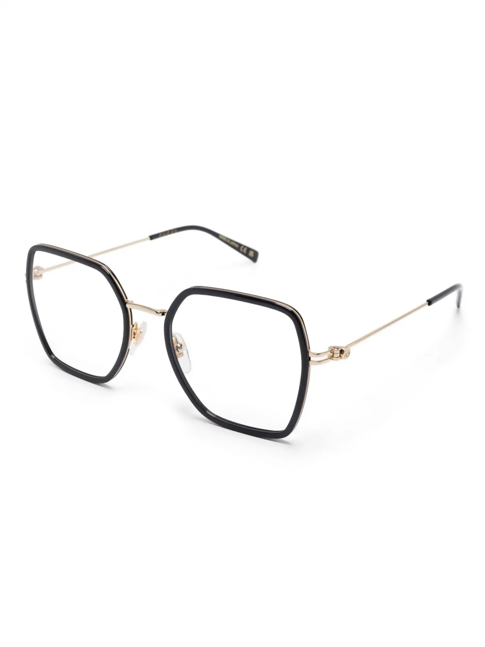 Gucci Eyewear Bril met vierkant montuur - Zwart