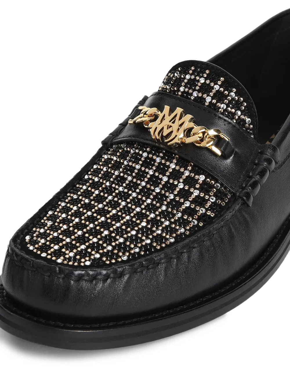 AMIRI Loafers met geborduurd vlak Zwart