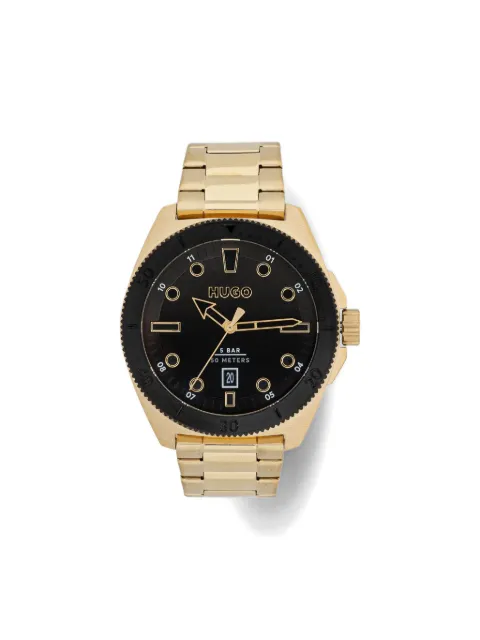 HUGO stainless steel 44mm