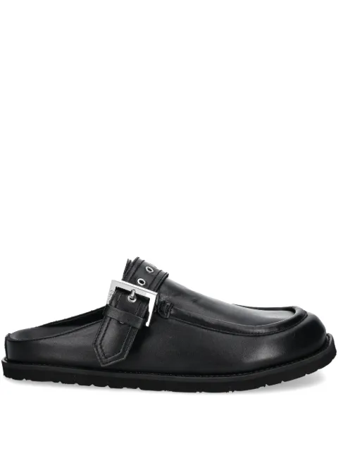 HUGO slippers con detalle de hebilla