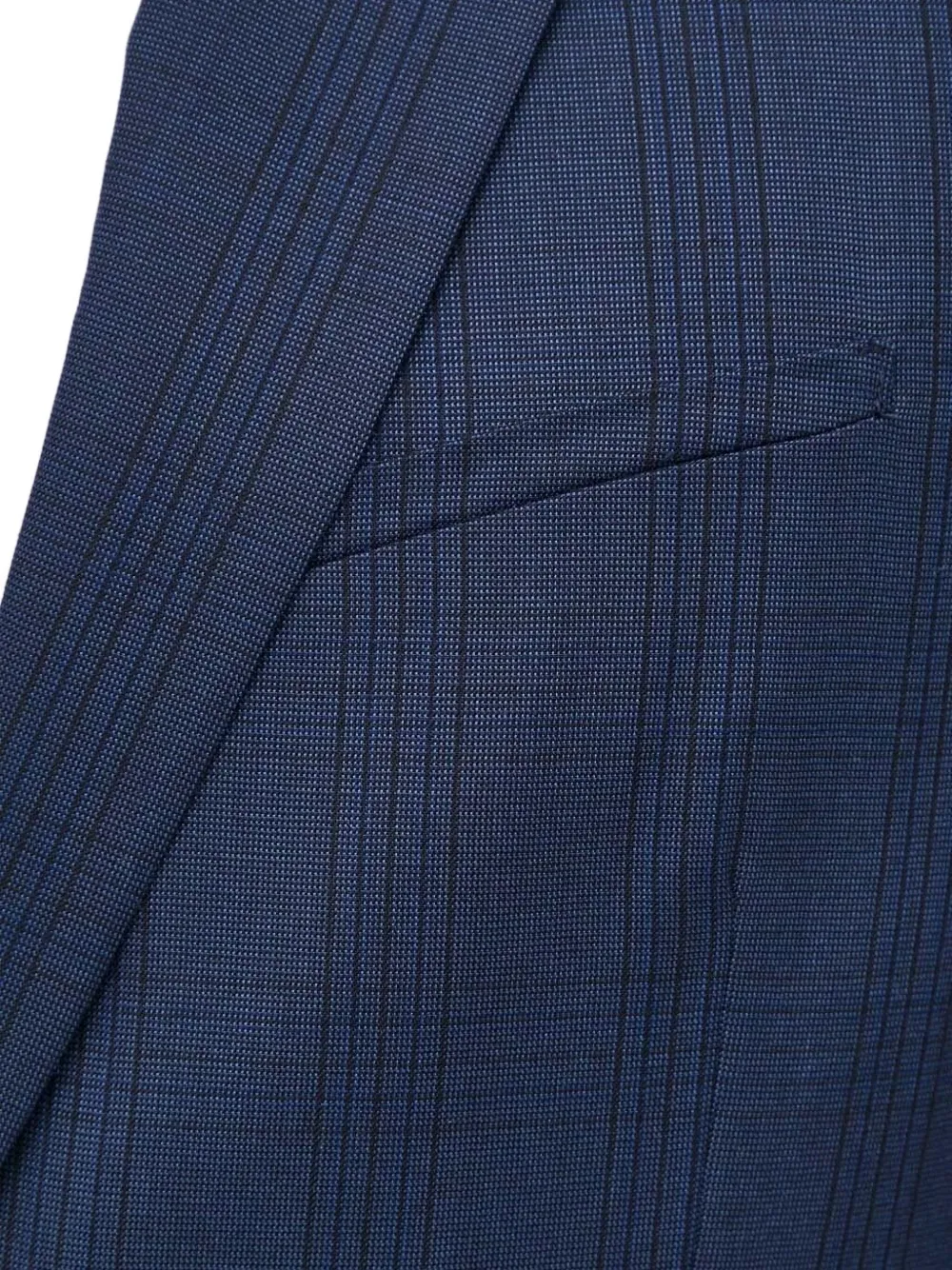 Sisley Geruite blazer Blauw