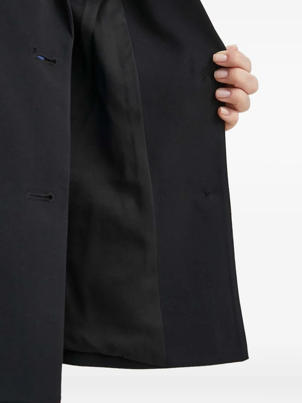 Sisley Paris Button-fastening Blazer In Black