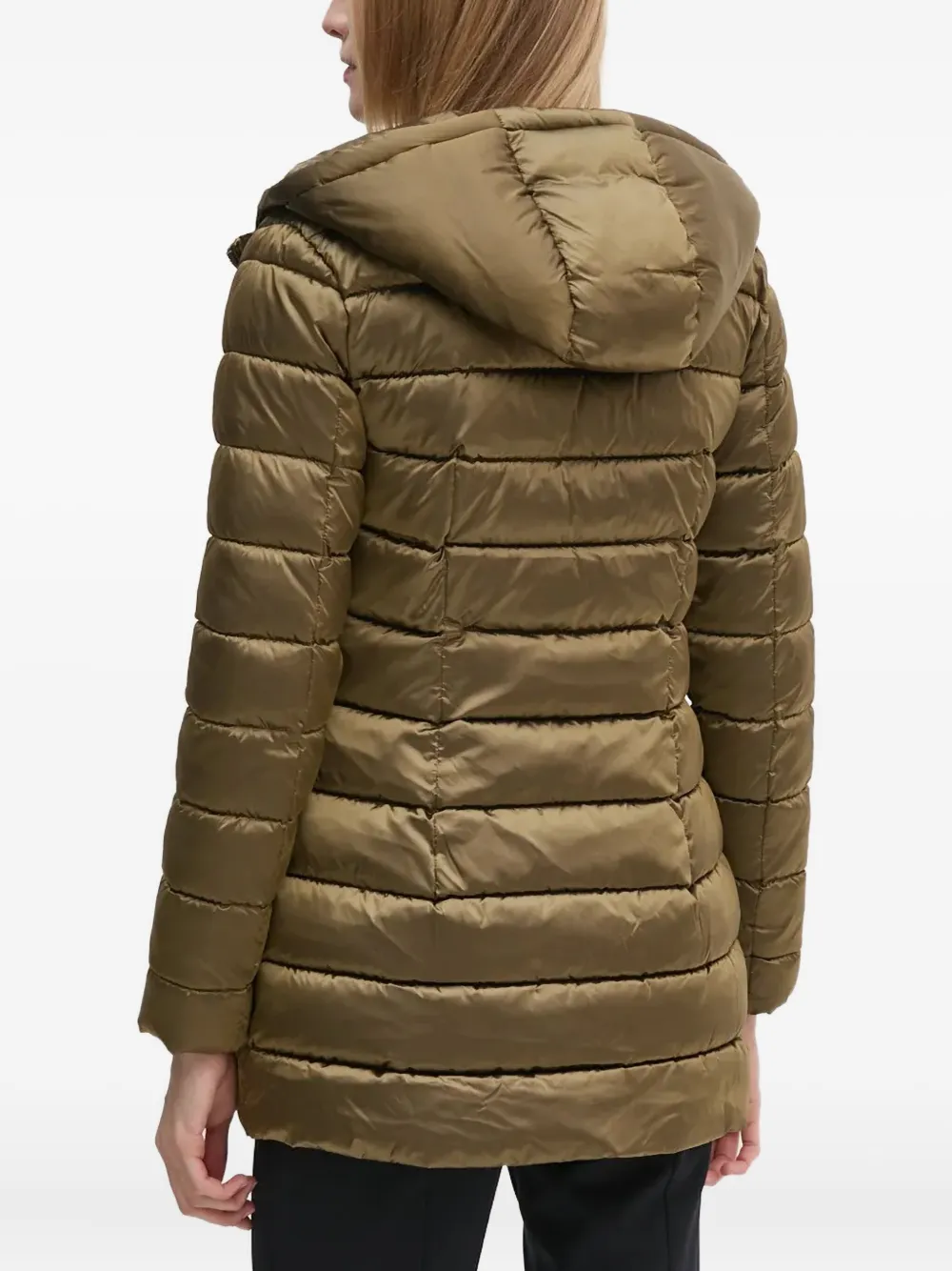 Sisley Paris Hooded Zip Jacket In Green