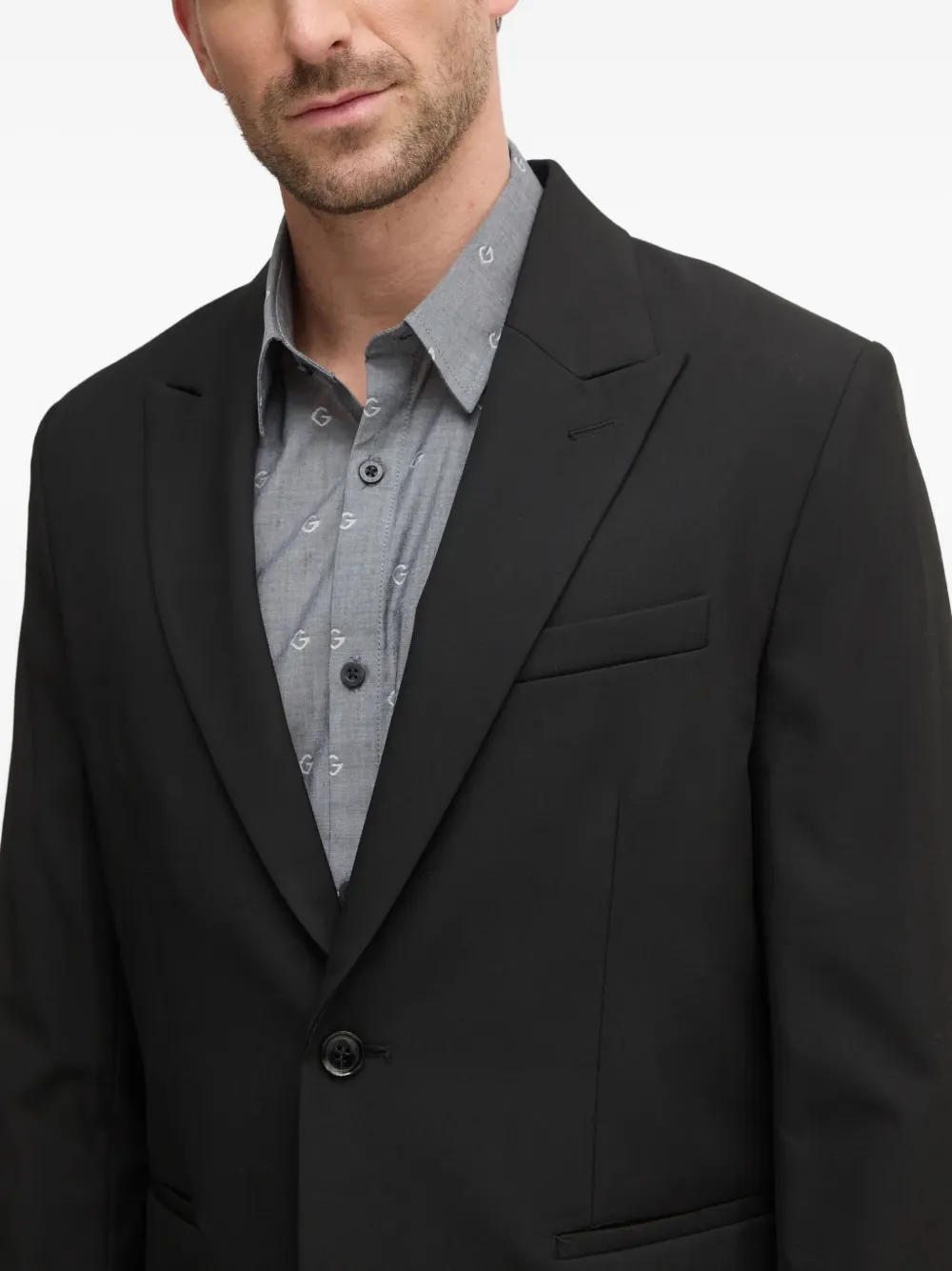 Sisley Paris Single-breasted Two-piece Suit In Black