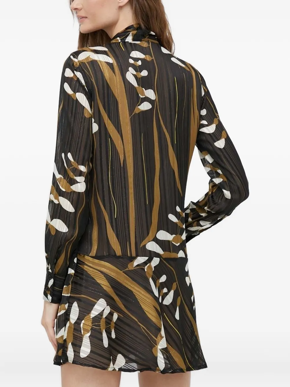Sisley tie-neck mini dress | Cocktail & Party Dresses | Image 2