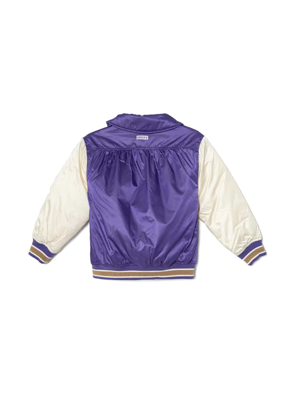 Sisley oversized bomber jacket - Paars