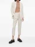 Sisley lapel-collar open-front blazer - Neutrals