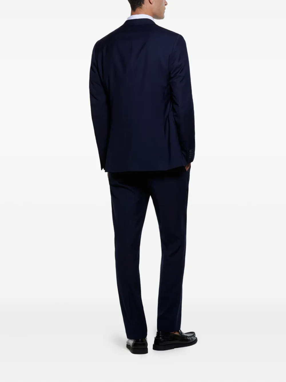  Sisley Buttoned Single-breasted Suit - Blue 