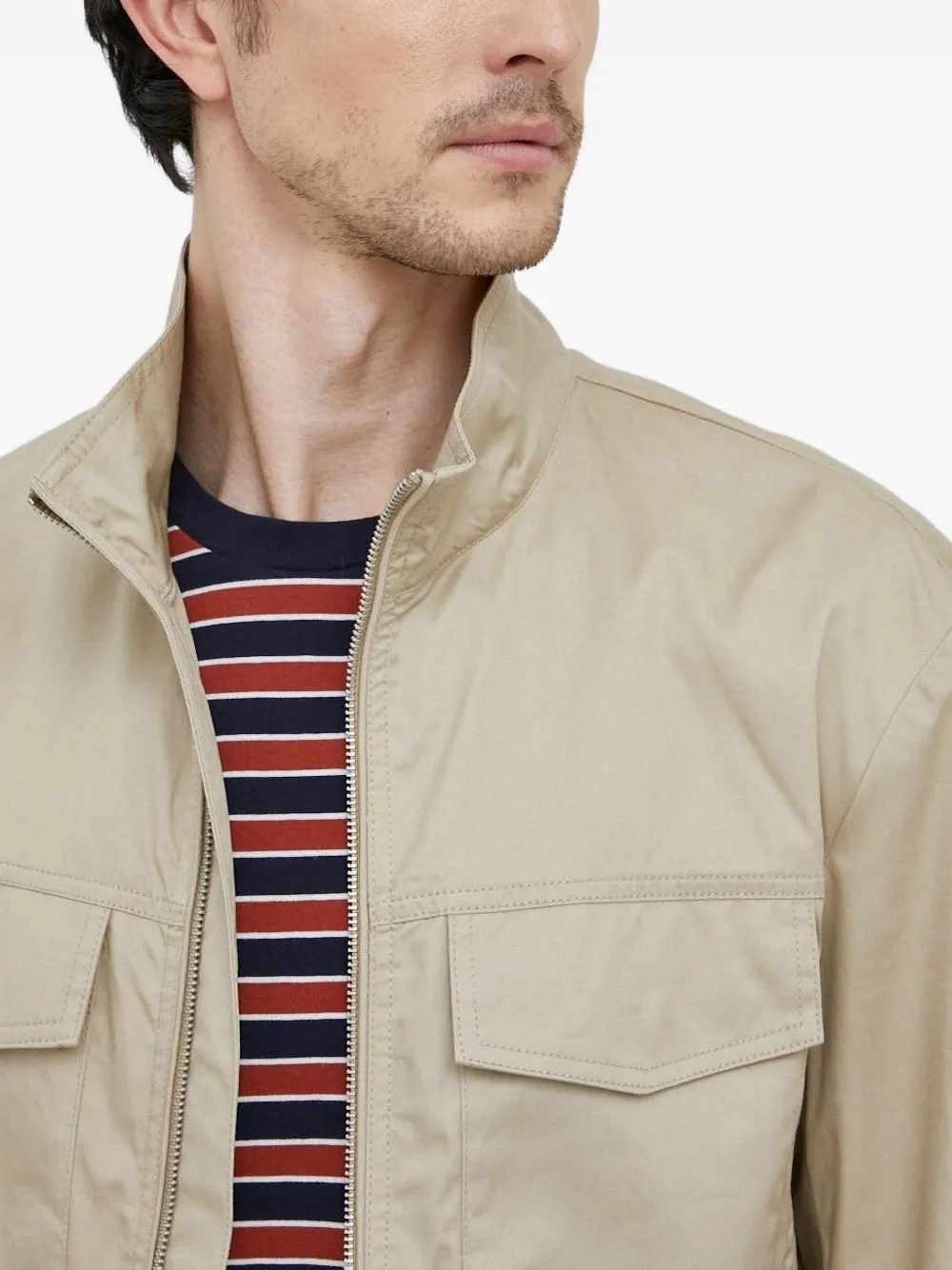 Sisley Jack met klepzak Beige