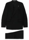 Tagliatore virgin wool suit - Black