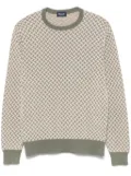 Drumohr patterned-intarsia sweater - Green