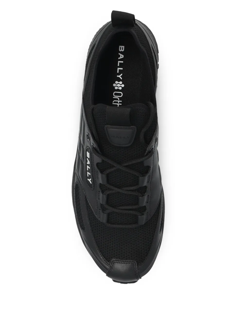 Bally Leren sneakers Zwart