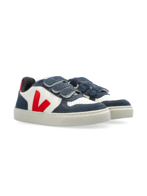 VEJA Kids logo-patch sneakers 