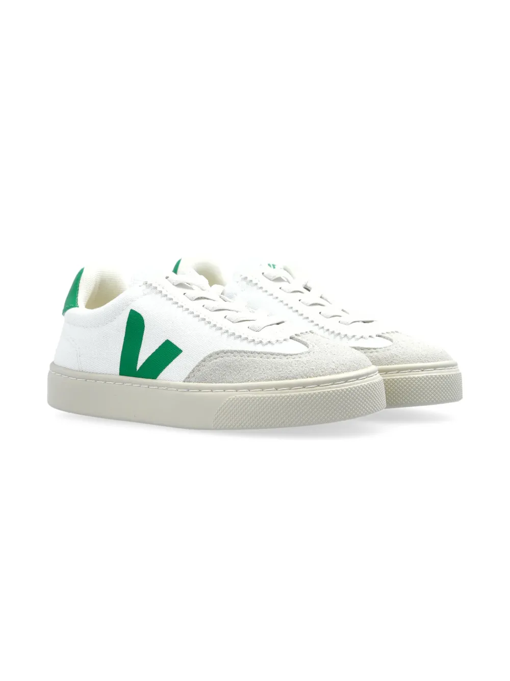 VEJA Kids Sneakers met logopatch Wit