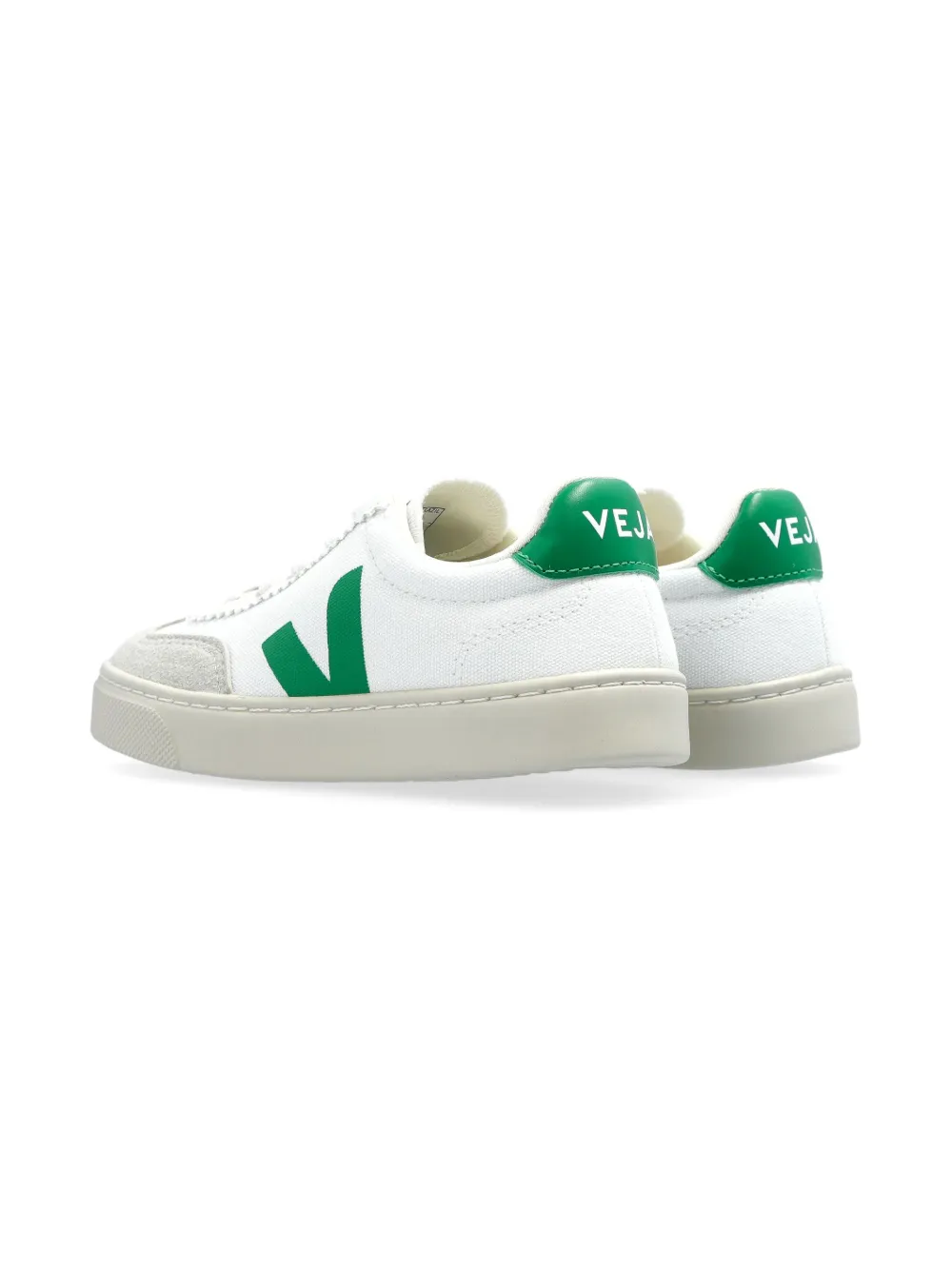 VEJA Kids logo-patch sneakers White