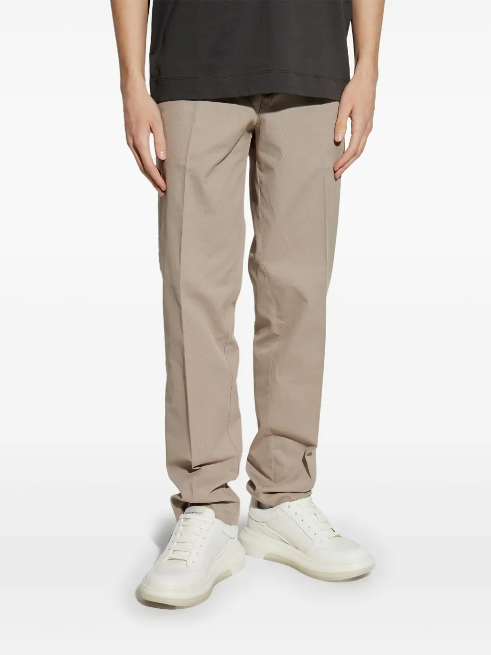 Emporio Armani Straight broek Beige
