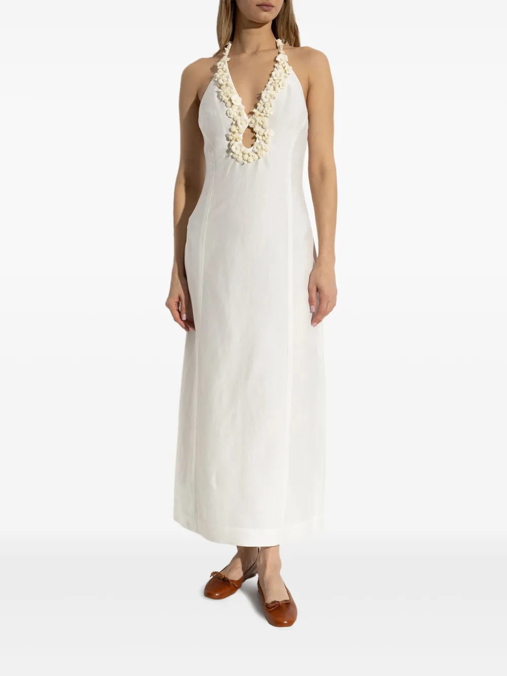 Cult Gaia Lena jurk Wit