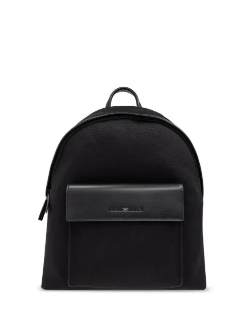 Sac à dos à logo - Emporio Armani - Modalova