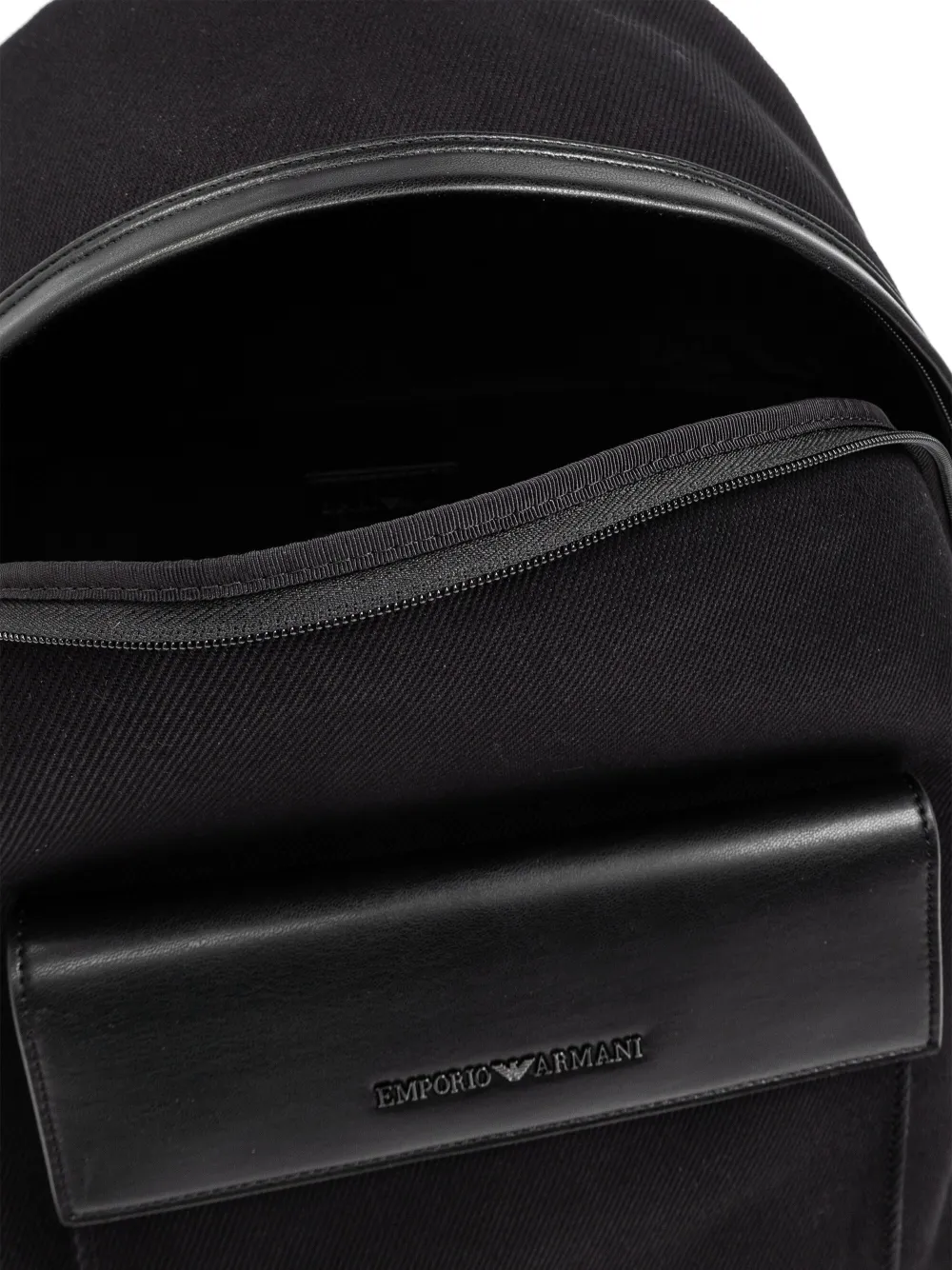 Emporio Armani Rugzak met logo Zwart