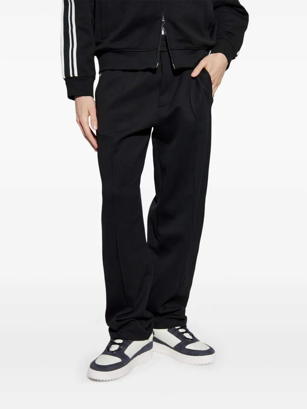Emporio Armani Pantaloni sportivi con dettaglio a righe