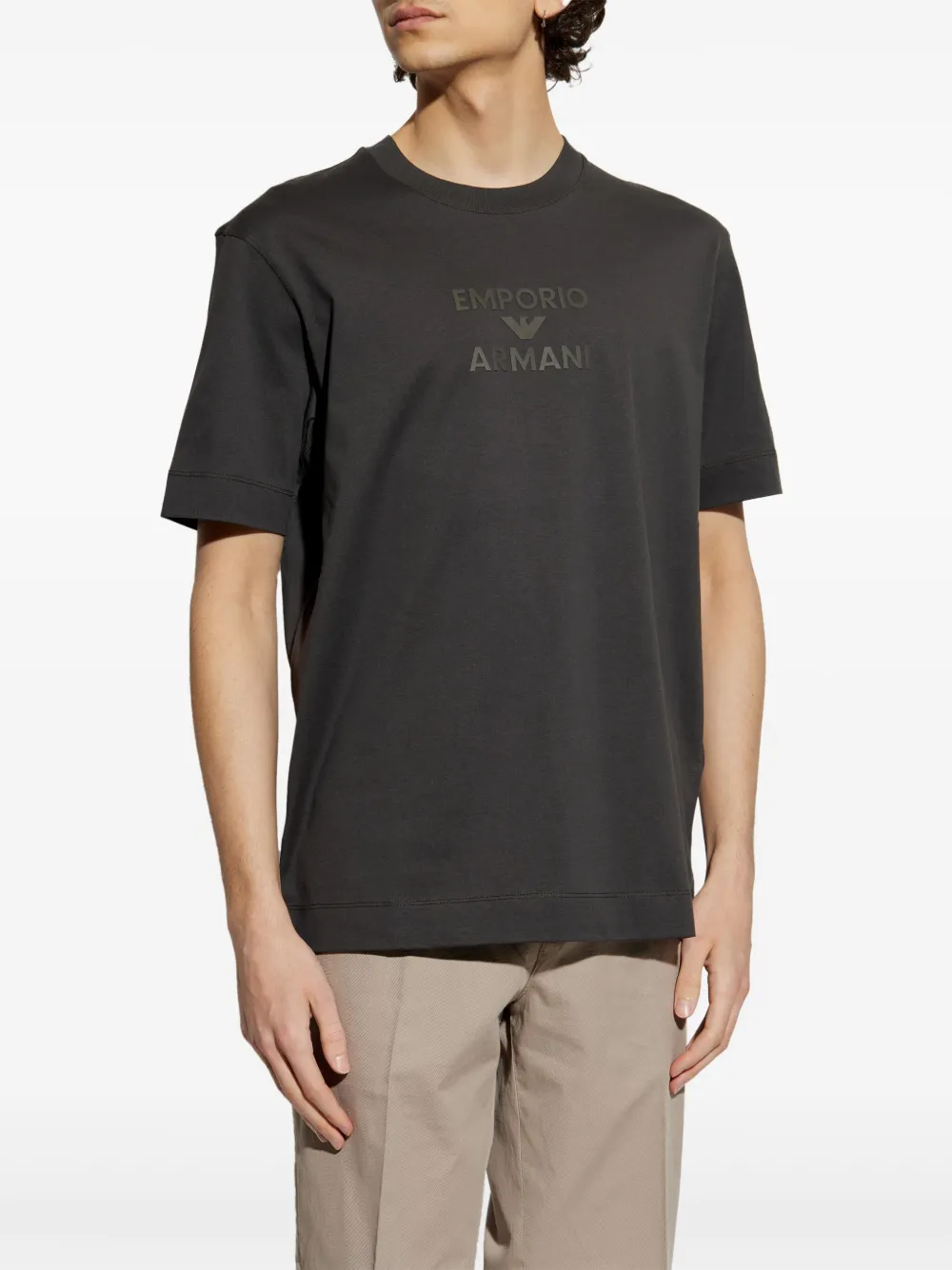 Emporio Armani T-shirt in cotone | T-shirt e canotte | Image 3