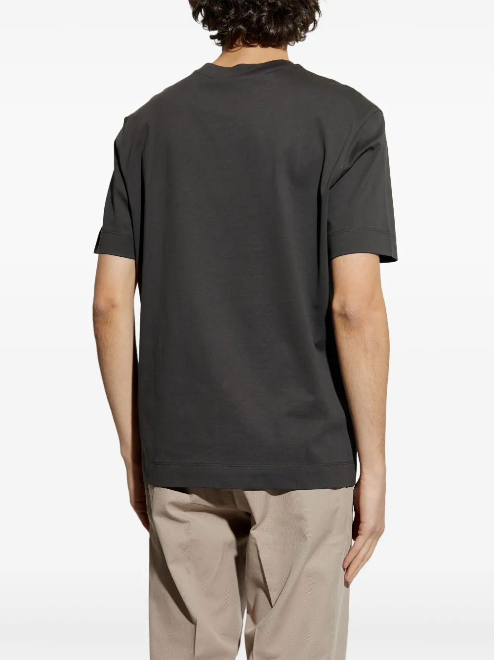 Emporio Armani T-shirt in cotone | Abbigliamento | Image 4