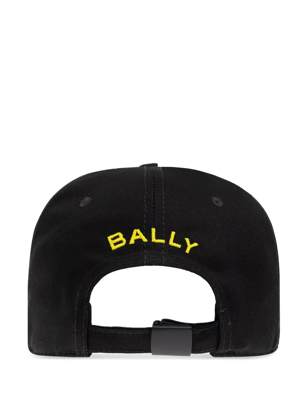 Bally embroidered logo cap - Zwart