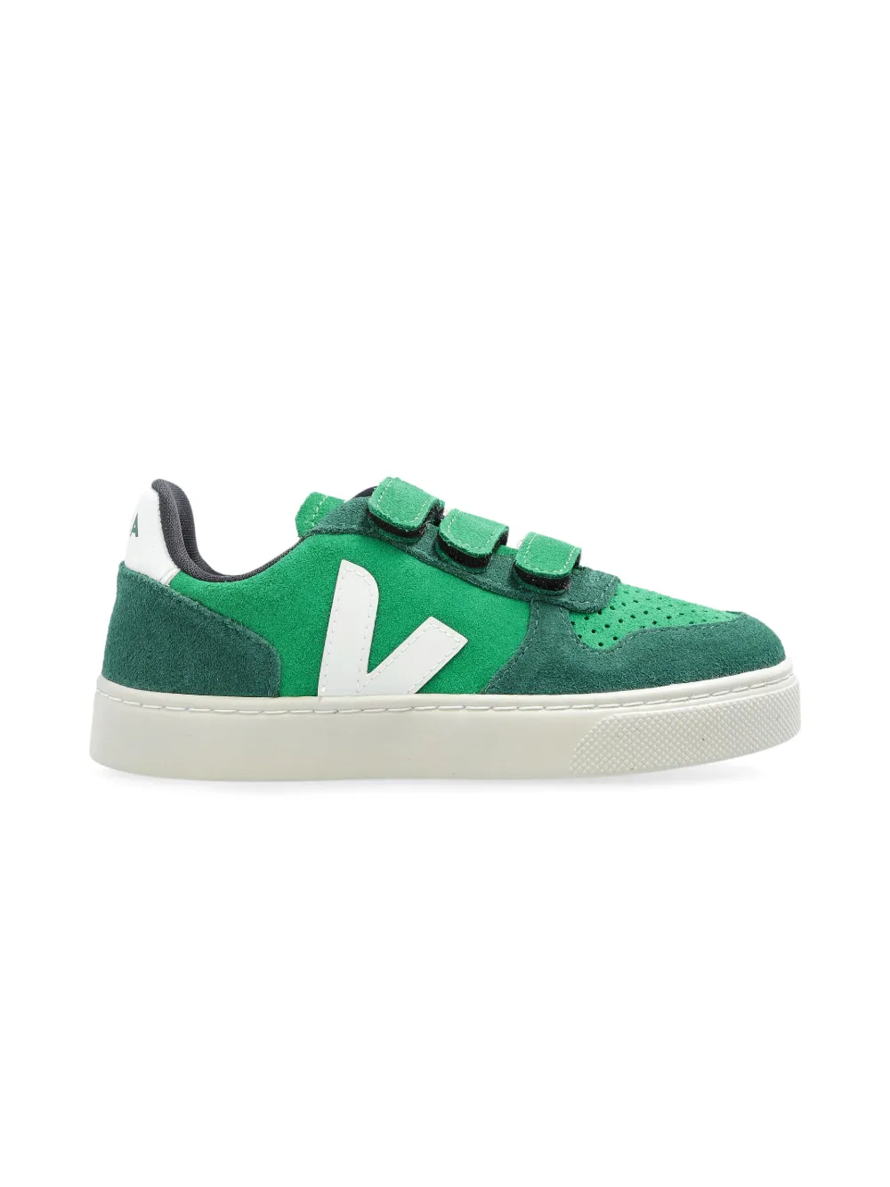 VEJA Kids Sneakers met logopatch - Groen