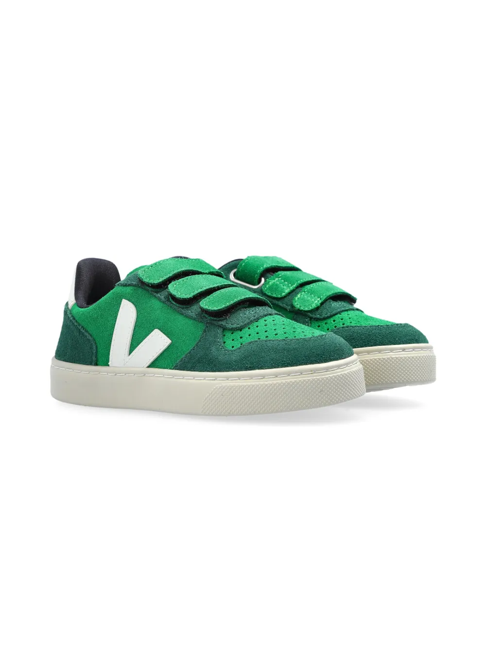 VEJA Kids Sneakers met logopatch Groen