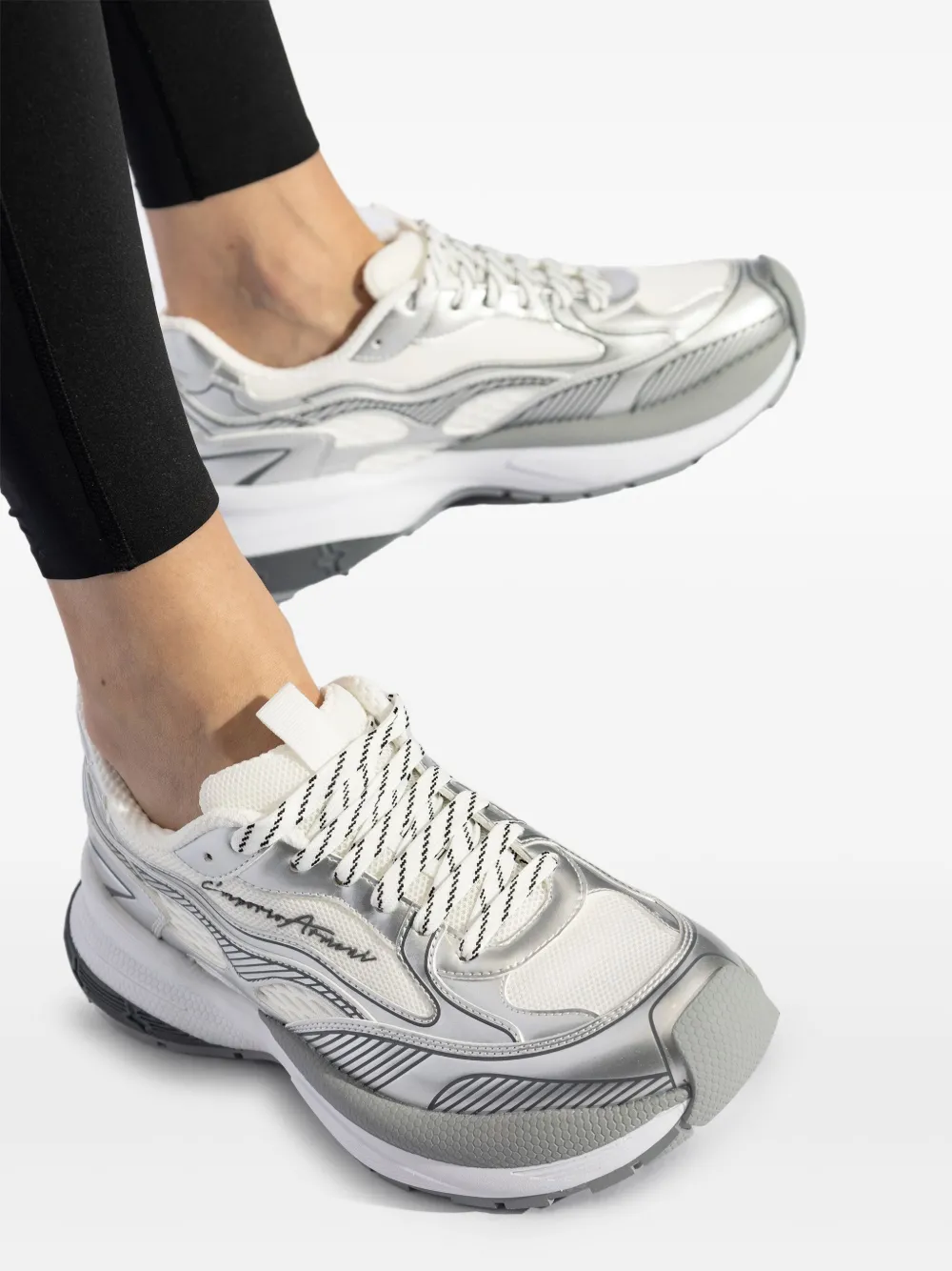 Emporio Armani Sneakers con logo goffrato | Image 6