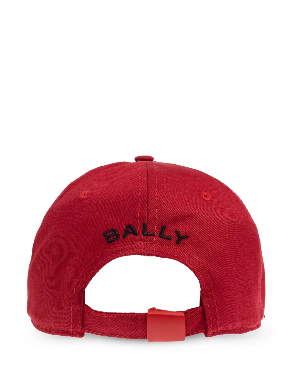 Bally embroidered logo cap - Rood