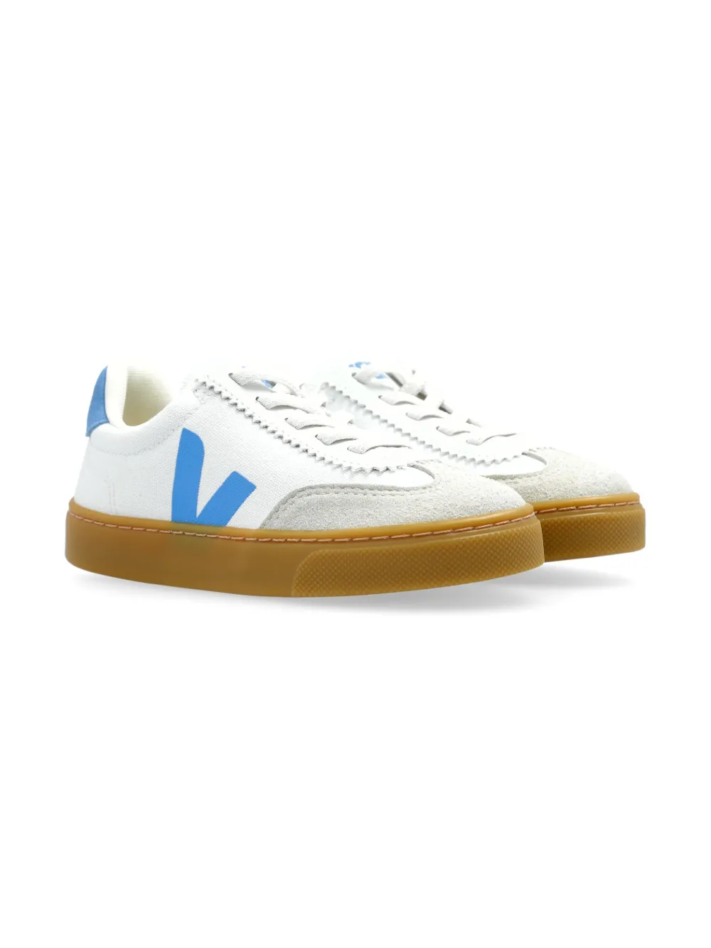 VEJA Kids Sneakers met logopatch Wit