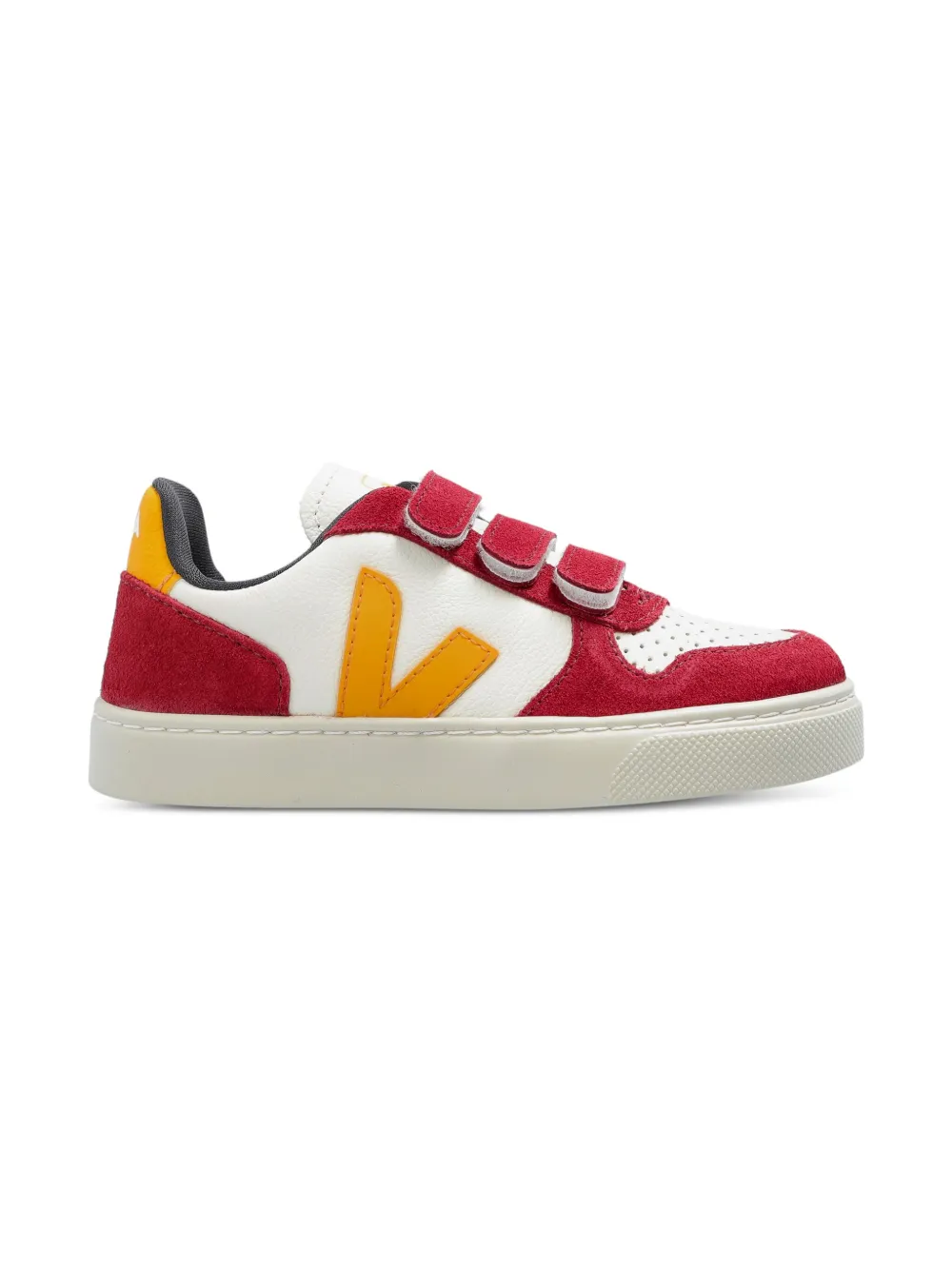 VEJA Kids Sneakers met logopatch Rood