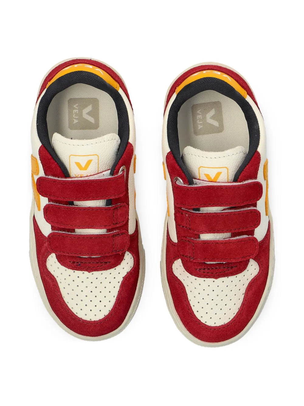 VEJA Kids Sneakers met logopatch Rood