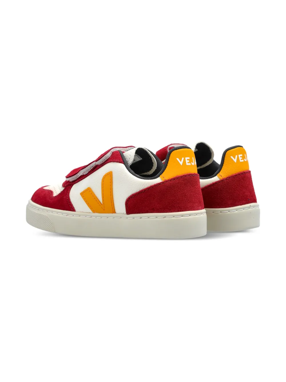 VEJA Kids Sneakers met logopatch Rood