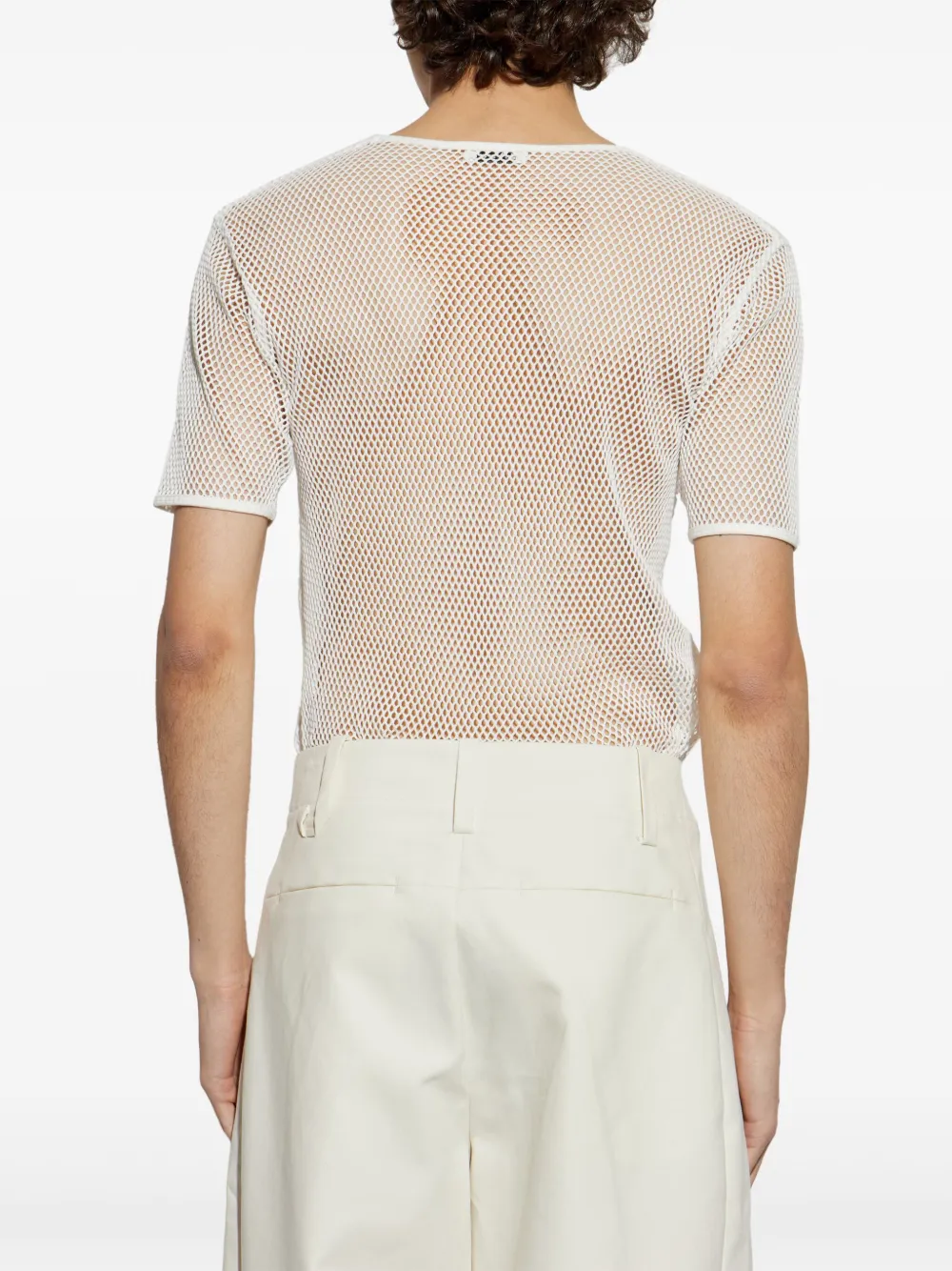 Bally Mesh T-shirt Wit
