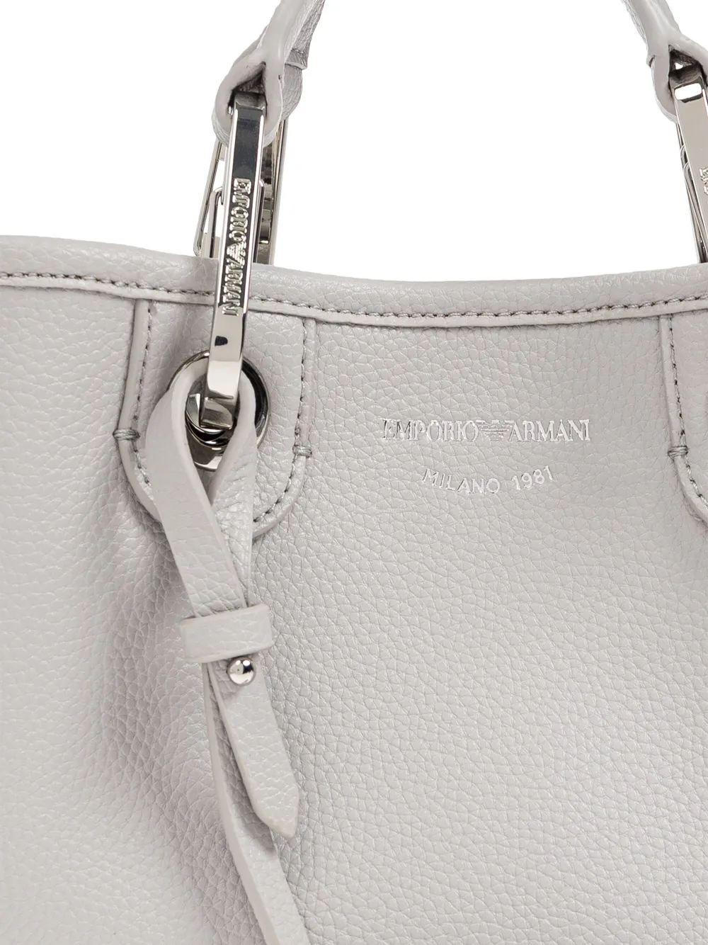 Emporio Armani MyEA kleine shopper Grijs