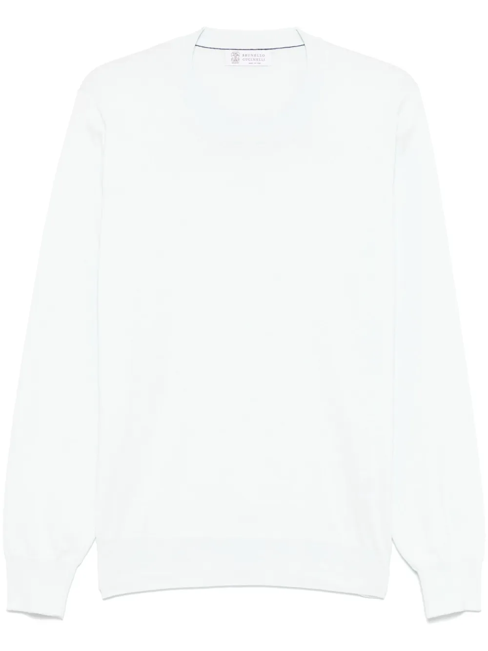Brunello Cucinelli playera de tejido fino | azul | Image 1