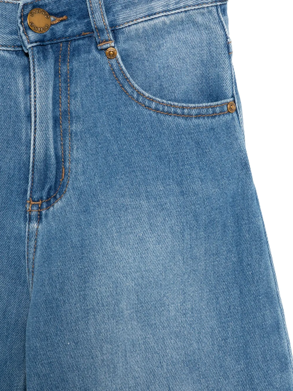 Pinko Kids Flared jeans Blauw