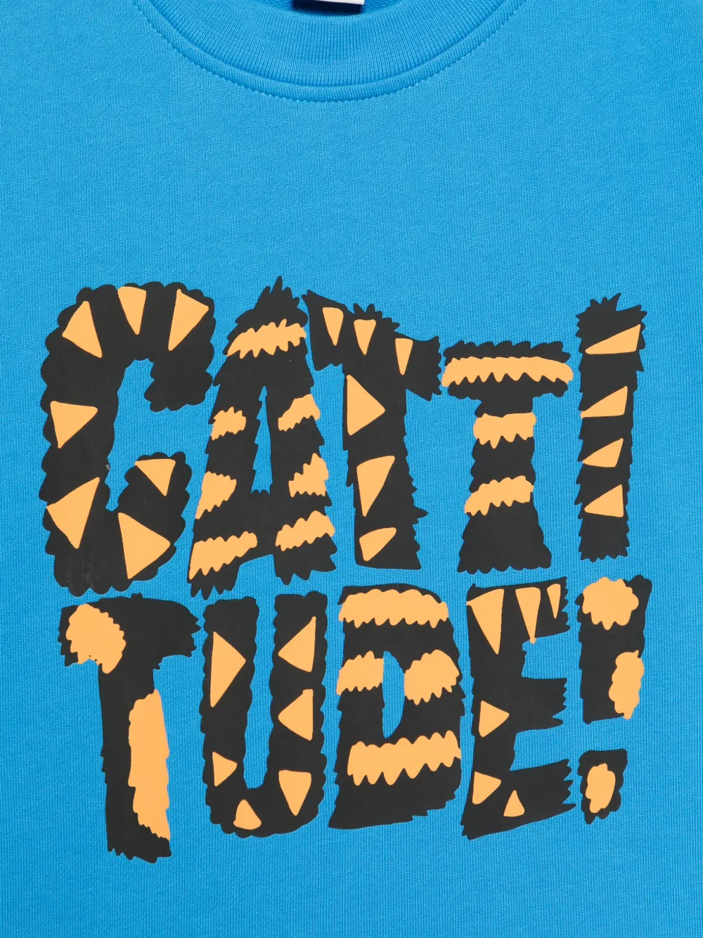 Stella McCartney Kids Sweater met grafische print Blauw