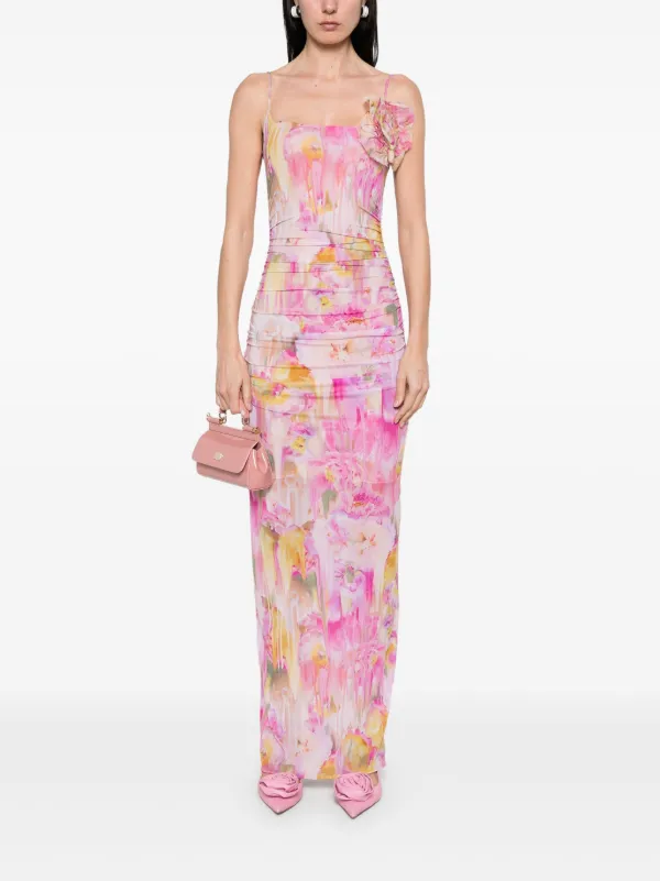 ワンピース BLUMARINE PINK MAXI DRESS 28700881_58017075_600.jpg