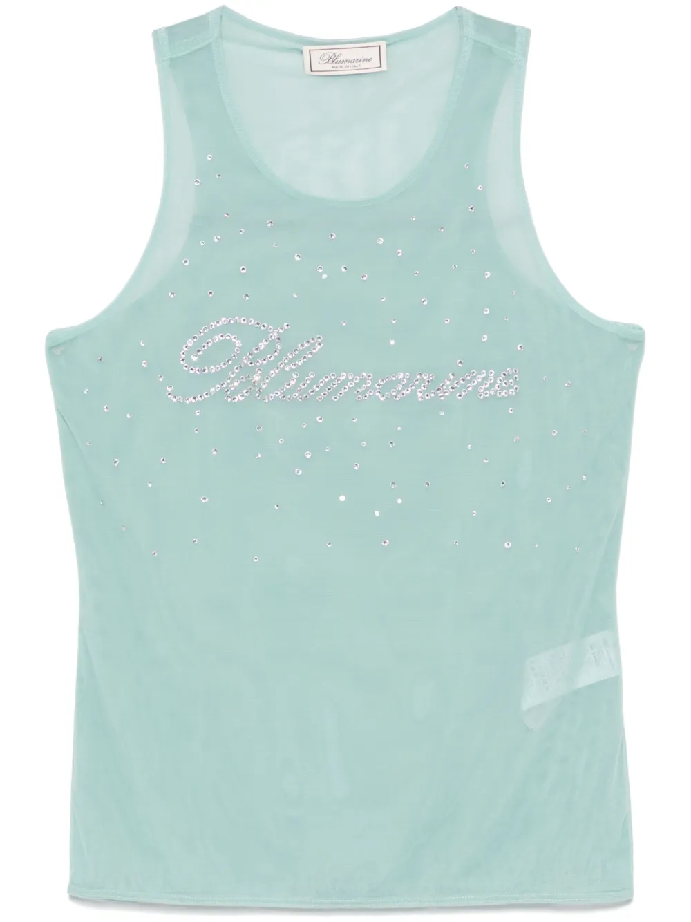 crystal-logo tank top