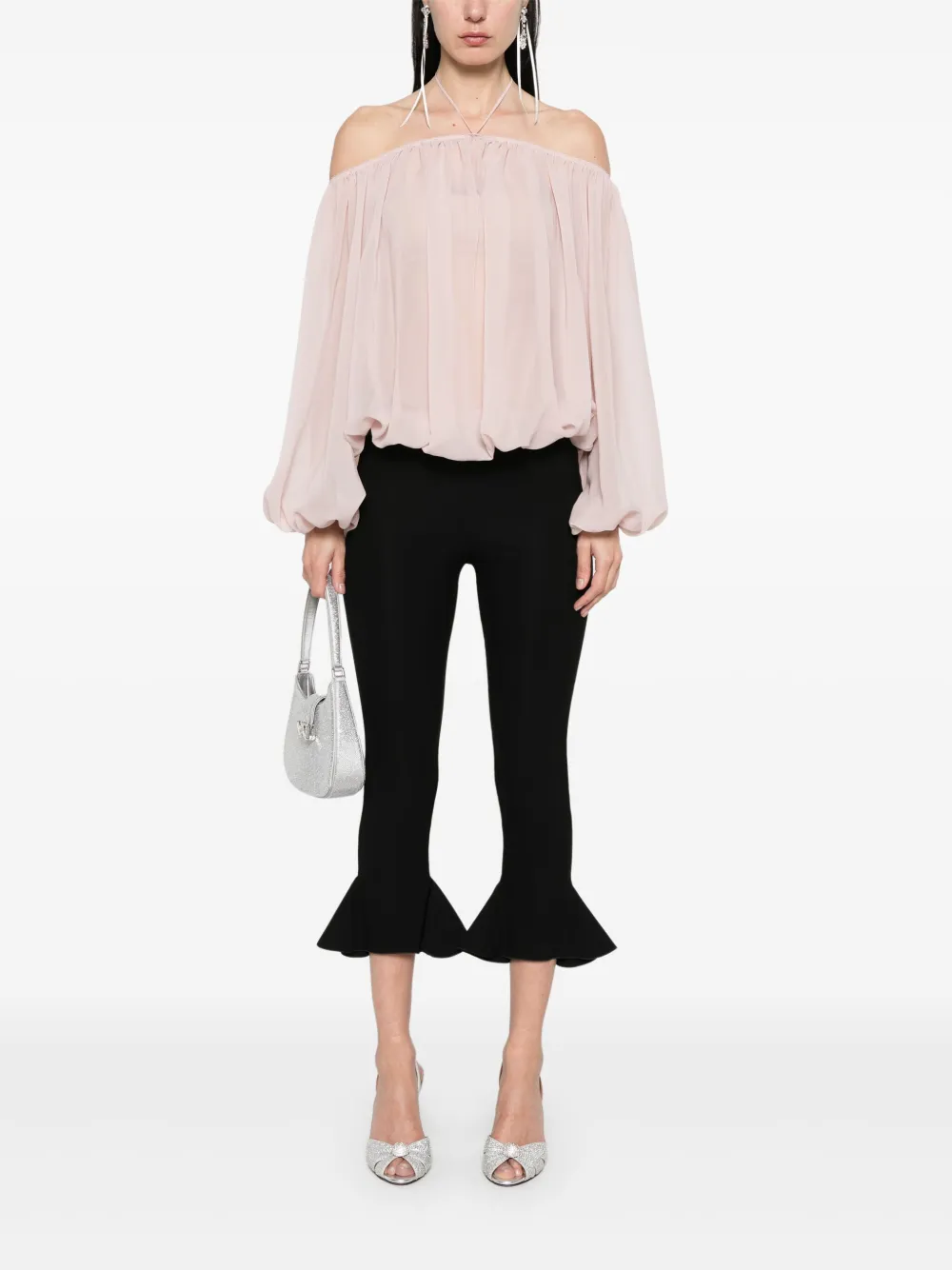 Blumarine Georgette blouse - Roze