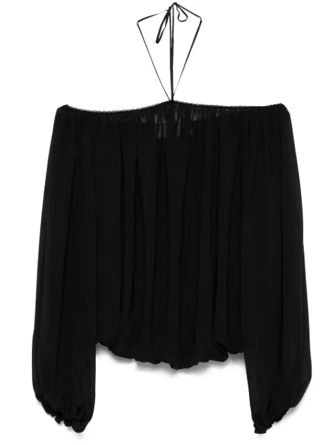 Blumarine georgette blouse