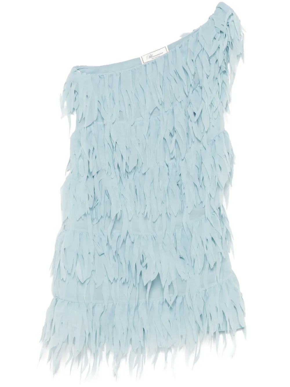 fringed mini dress