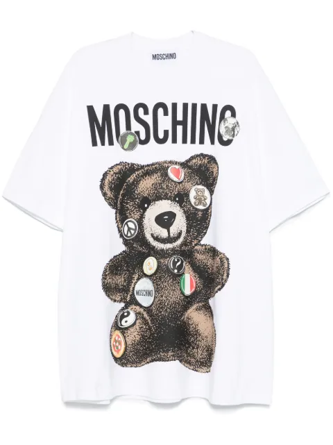 Moschino Teddy Bear-print T-shirt dress 