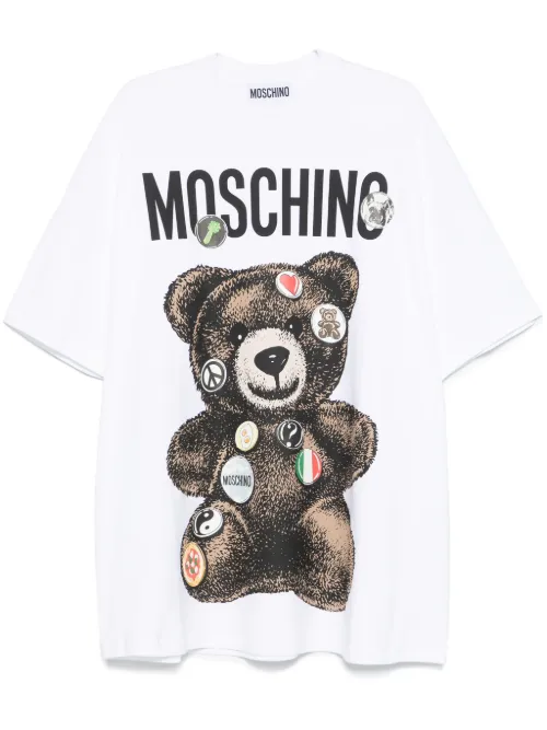 Robe à imprimé Teddy Bear - Moschino - Modalova