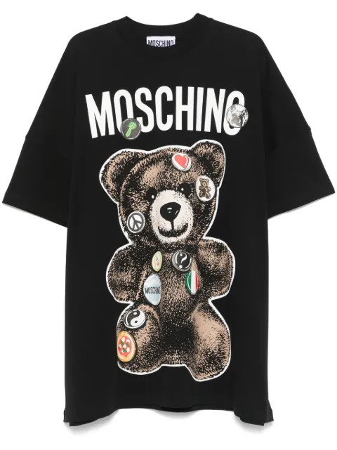 Moschino Teddy Bear-print mini dress 