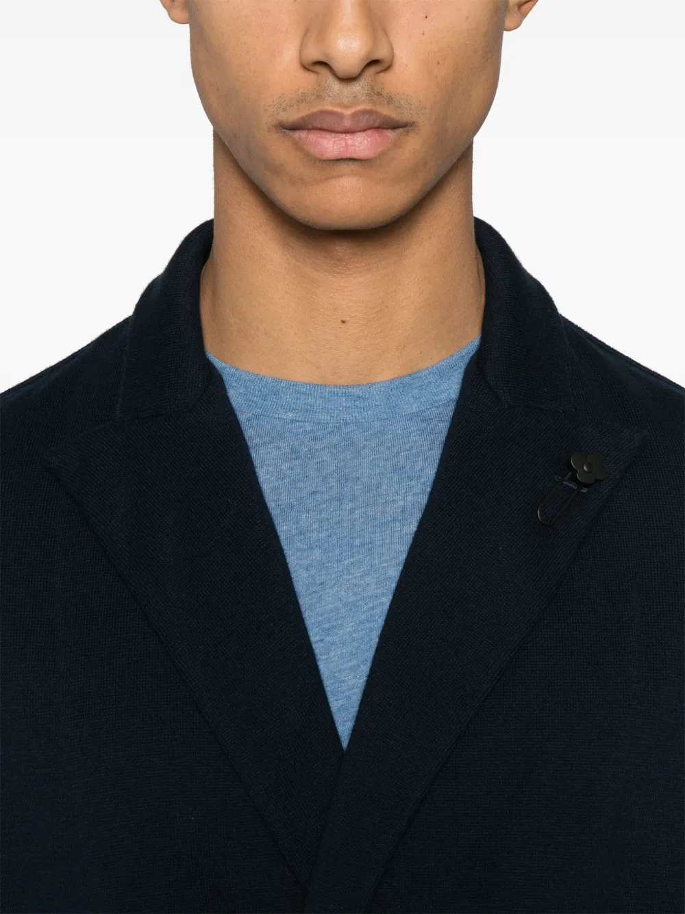 Lardini Katoenen blazer Blauw