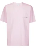 Comme Des Garçons Shirt cotton t-shirt - Pink